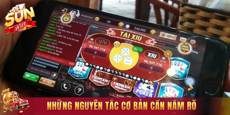 Những nguyên tắc cơ bản cần nắm rõ trước khi tham gia